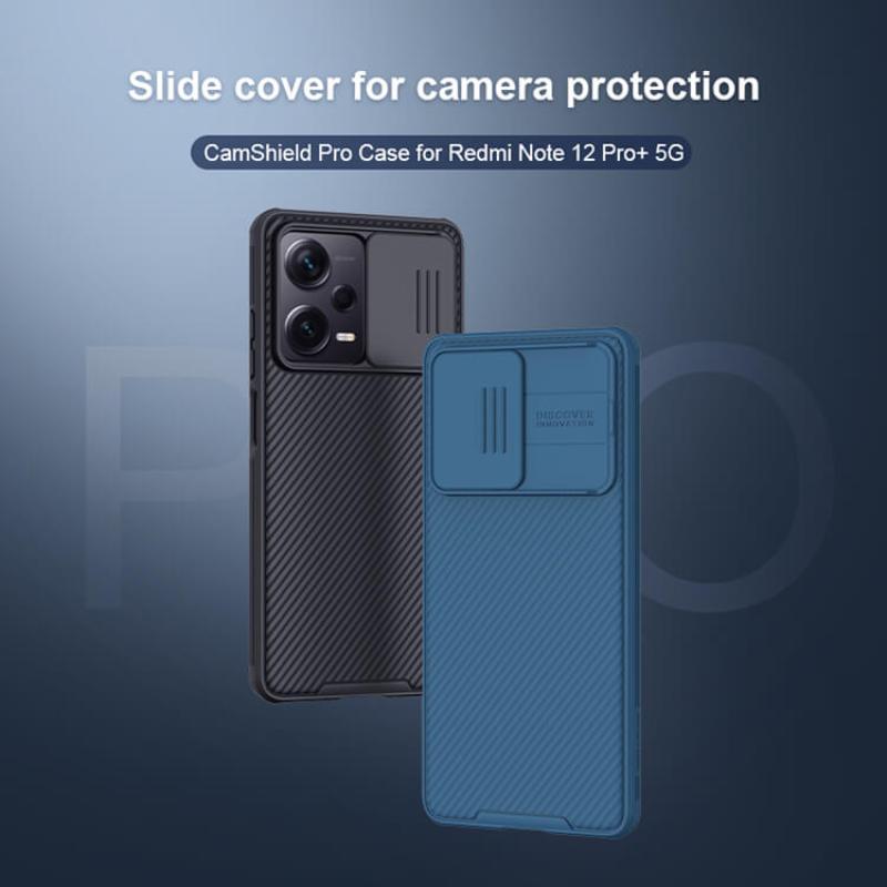 Nillkin CamShield Pro cover case for Xiaomi Redmi Note 12 Pro Plus (Redmi Note 12 Pro+) order from official NILLKIN store